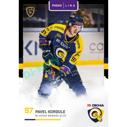 2025/26 Goal Cards Maxa liga 2.s. #ZLI - 28 Pavel Kordule