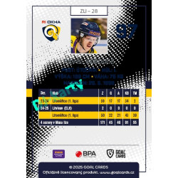 2025/26 Goal Cards Maxa liga 2.s. #ZLI - 28 Pavel Kordule