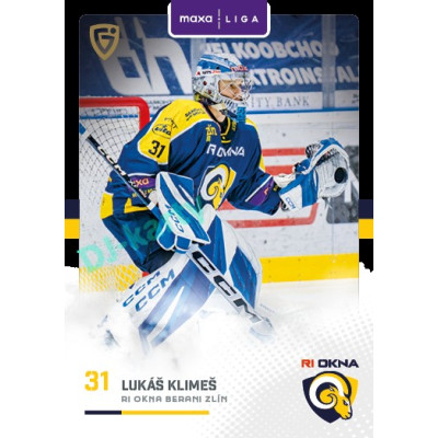2025/26 Goal Cards Maxa liga 2.s. #ZLI - 16 Lukáš Klimeš