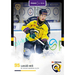 2025/26 Goal Cards Maxa liga 2.s. #ZLI - 25 Lukáš Heš