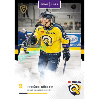 2025/26 Goal Cards Maxa liga 2.s. #ZLI - 24 Bedřich Köhler Canvas Parallel