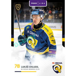 2025/26 Goal Cards Maxa liga 2.s. #ZLI - 38 Lukáš Chludil Canvas Parallel