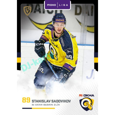 2025/26 Goal Cards Maxa liga 2.s. #ZLI - 18 Stanislav Sadovikov Canvas Parallel
