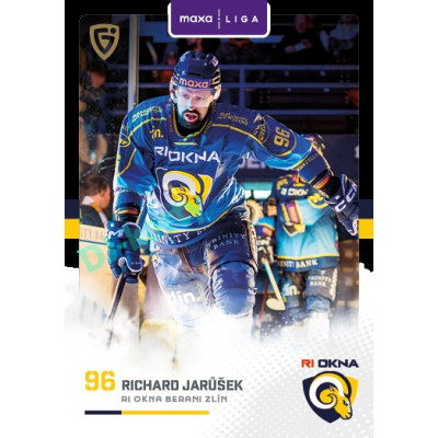 2025/26 Goal Cards Maxa liga 2.s. #ZLI - 39 Richard Jarůšek Canvas Parallel