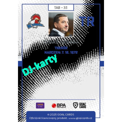 2025/26 Goal Cards Maxa liga 2.s. #TAB - 35 Tomáš Hamara