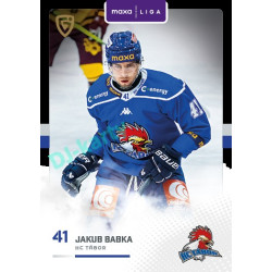 2025/26 Goal Cards Maxa liga 2.s. #TAB - 27 Jakub Babka Canvas Parallel
