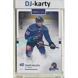 2025/26 Goal Cards Maxa liga 2.s. #TAB - 30 Tomáš Doležal Parallel xx/10