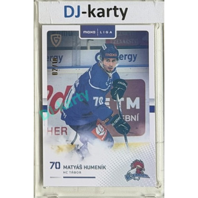 2025/26 Goal Cards Maxa liga 2.s. #TAB - 20 Matyáš Humeník Parallel xx/10