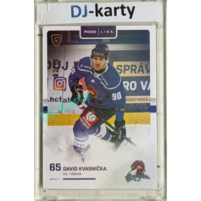 2025/26 Goal Cards Maxa liga 2.s. #TAB - 19 David Kvasnička Parallel xx/10