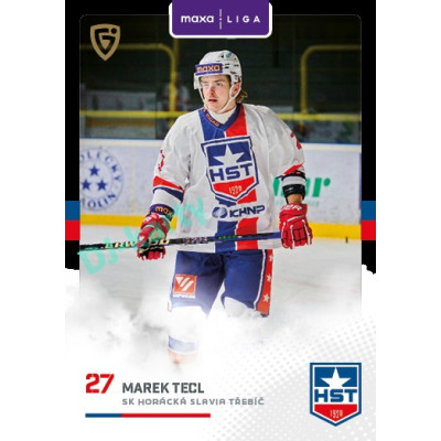 2025/26 Goal Cards Maxa liga 2.s. #TRE - 26 Marek Tecl Canvas Parallel