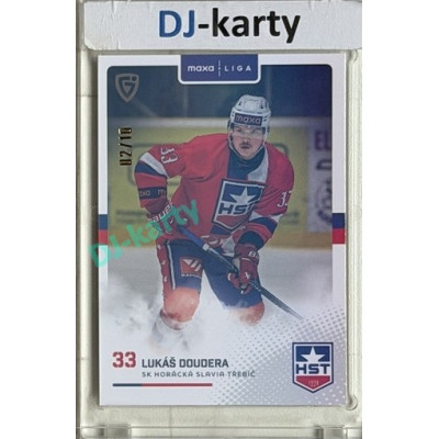 2025/26 Goal Cards Maxa liga 2.s. #TRE - 15 Lukáš Doudera Parallel xx/10