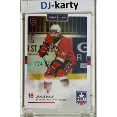 2025/26 Goal Cards Maxa liga 2.s. #TRE - 18 Jakub Malý Parallel xx/10