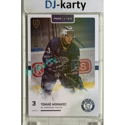 2025/26 Goal Cards Maxa liga 2.s. #KOL - 16 Tomáš Moravec Parallel xx/10