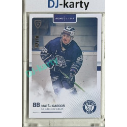2025/26 Goal Cards Maxa liga 2.s. #KOL - 17 Matěj Gardoň Parallel xx/10