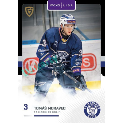 2025/26 Goal Cards Maxa liga 2.s. #KOL - 16 Tomáš Moravec Canvas Parallel