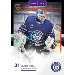 2025/26 Goal Cards Maxa liga 2.s. #KOL - 15 Jakub Král Canvas Parallel
