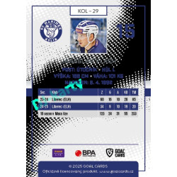 2025/26 Goal Cards Maxa liga 2.s. #KOL - 29 Jaroslav Vlach