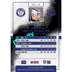 2025/26 Goal Cards Maxa liga 2.s. #KOL - 26 Zdeněk Král