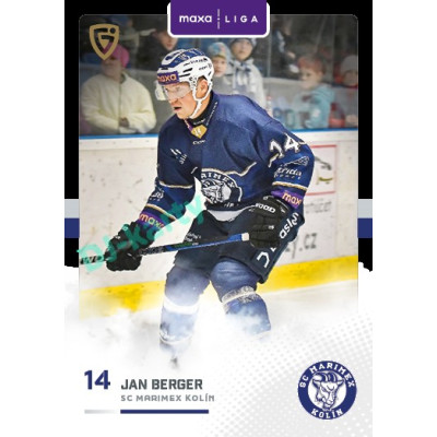 2025/26 Goal Cards Maxa liga 2.s. #KOL - 27 Jan Berger