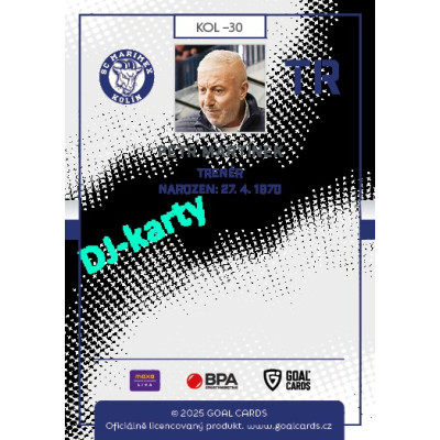 2025/26 Goal Cards Maxa liga 2.s. #KOL - 30 Petr Martínek