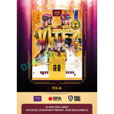 2025/26 Goal Cards Maxa liga 2.s. #PZD-A8 Jihlava Puzzle
