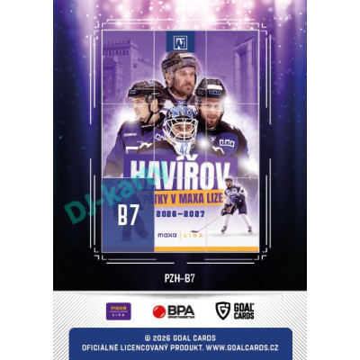 2025/26 Goal Cards Maxa liga 2.s. #PZD-B7 Havířov Puzzle