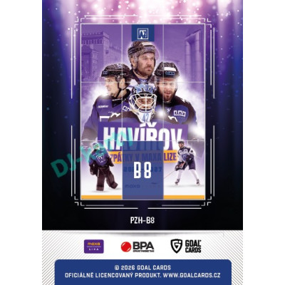 2025/26 Goal Cards Maxa liga 2.s. #PZD-B8 Havířov Puzzle
