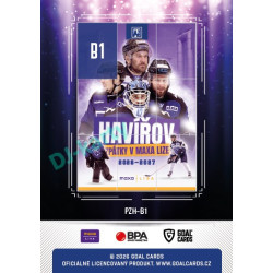 2025/26 Goal Cards Maxa liga 2.s. #PZD-B1 Havířov Puzzle