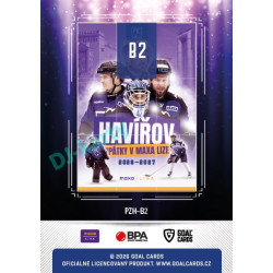 2025/26 Goal Cards Maxa liga 2.s. #PZD-B2 Havířov Puzzle