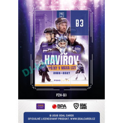 2025/26 Goal Cards Maxa liga 2.s. #PZD-B3 Havířov Puzzle