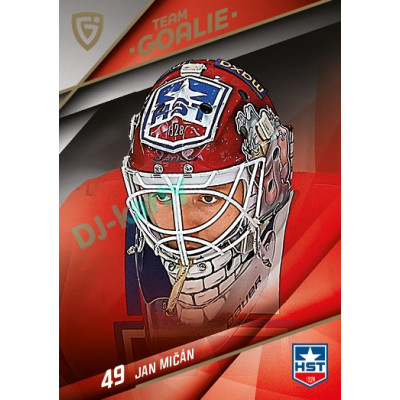 2025/26 Goal Cards Maxa liga 2.s. #TG-08 Jan Mičán Team Goalie