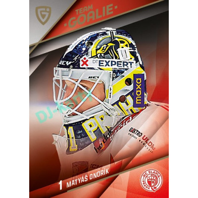 2025/26 Goal Cards Maxa liga 2.s. #TG-05 Matyáš Ondrík Team Goalie