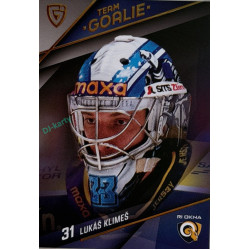 2025/26 Goal Cards Maxa liga 2.s. #TG-51 Lukáš Klimeš Team Goalie