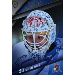 2025/26 Goal Cards Maxa liga 2.s. #TG-45 Matyáš Mařík Team Goalie