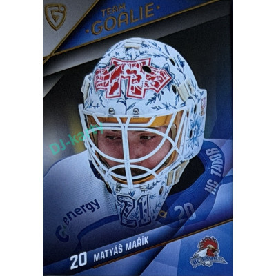 2025/26 Goal Cards Maxa liga 2.s. #TG-45 Matyáš Mařík Team Goalie