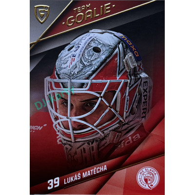 2025/26 Goal Cards Maxa liga 2.s. #TG-44 Lukáš Matěcha Team Goalie
