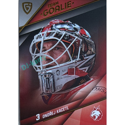 2025/26 Goal Cards Maxa liga 2.s. #TG-49 Ondřej Kacetl Team Goalie
