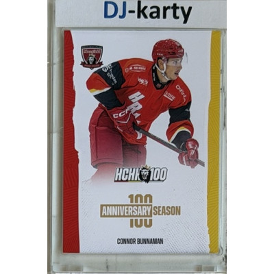 2025 MK 100 let na soutoku Hradec Králové #027 Connor Bunnaman  Anniversary season