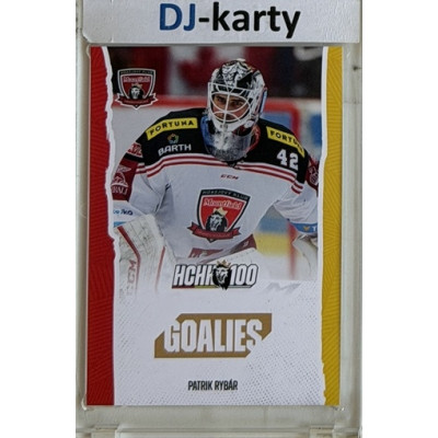 2025 MK 100 let na soutoku Hradec Králové #099 Patrik Rybár Goalies