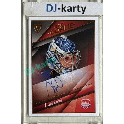 2025/26 Goal Cards Maxa liga 2.s. #TG-39 Jan Kavan Team Goalie Auto 24/25