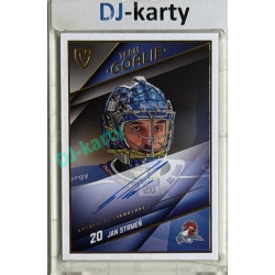 2025/26 Goal Cards Maxa liga 2.s. #TG-15 Jan Strmeň Team Goalie Auto 14/25