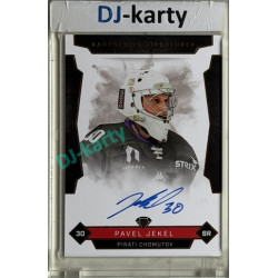 2025/26 Goal Cards Maxa liga 2.s. #CHOM-9 Pavel Jekel Authentic Signature /25