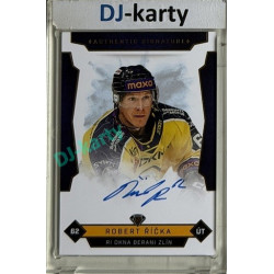 2025/26 Goal Cards Maxa liga 2.s. #ZLI-5 Robert Říčka Authentic Signature 17/25