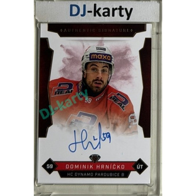 2025/26 Goal Cards Maxa liga 2.s. #PCE-5 Dominik Hrníčko Authentic Signature 19/25