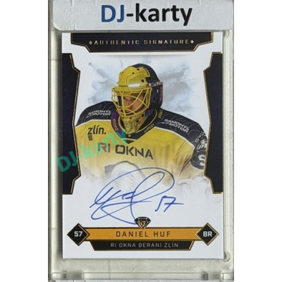 2025/26 Goal Cards Maxa liga 2.s. #ZLI-2 Daniel Huf Authentic Signature 24/25