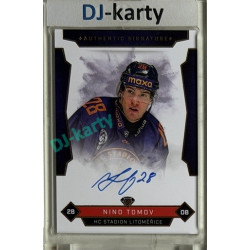 2025/26 Goal Cards Maxa liga 2.s. #LIT-6 Nino Tomov Authentic Signature 20/25