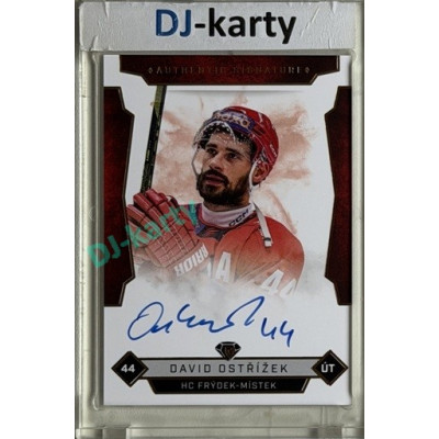 2025/26 Goal Cards Maxa liga 2.s. #FMI-4 David Ostřížek Authentic Signature 14/25