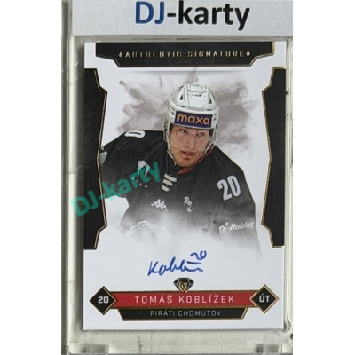 2025/26 Goal Cards Maxa liga 2.s. #CHOM-8 Tomáš Koblížek Authentic Signature 06/25