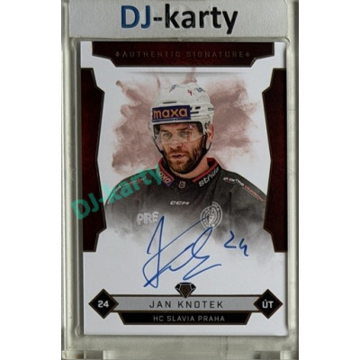 2025/26 Goal Cards Maxa liga 2.s. #SLA-3 Jan Knotek Authentic Signature 14/25