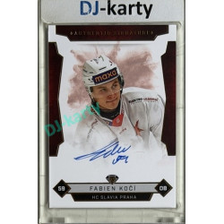 2025/26 Goal Cards Maxa liga 2.s. #SLA-6 Fabien Kočí Authentic Signature 07/25